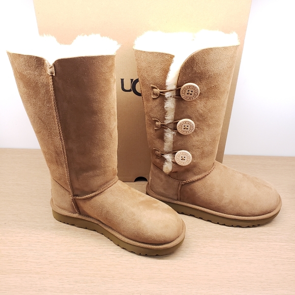 Bailey Button Triplet II Boot Chestnut - Picture 4 of 9